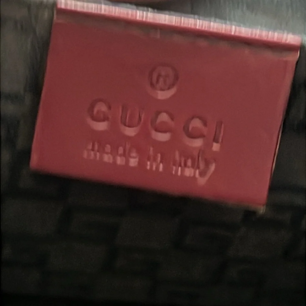 Rare VTG Gucci Limited Leather Baguette Long Style Bag - Picture 10 of 17